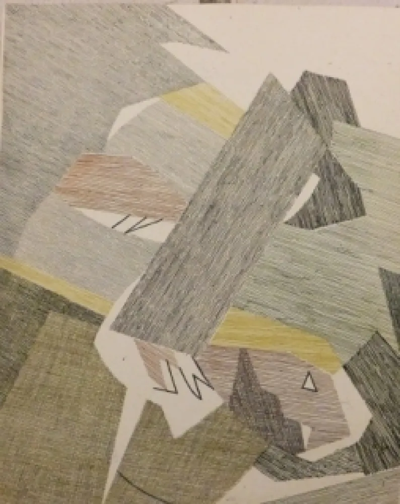 Água-Forte Beaudin - Eau- forte pour le texte Les Paysans