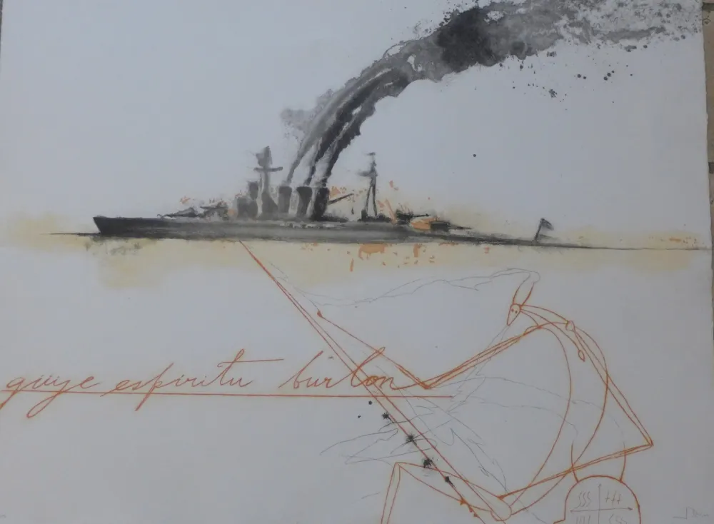 Gravura Bedia - Güije espíritu burlón