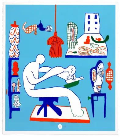 Litografia Behncke - Kristian Hildebrandt