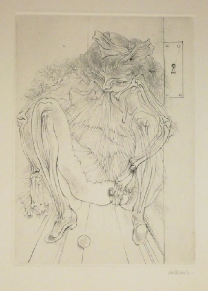 Gravura Bellmer - A Sade 5