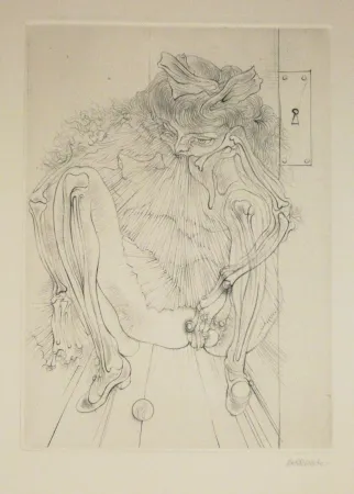 Gravura Bellmer - A Sade 5