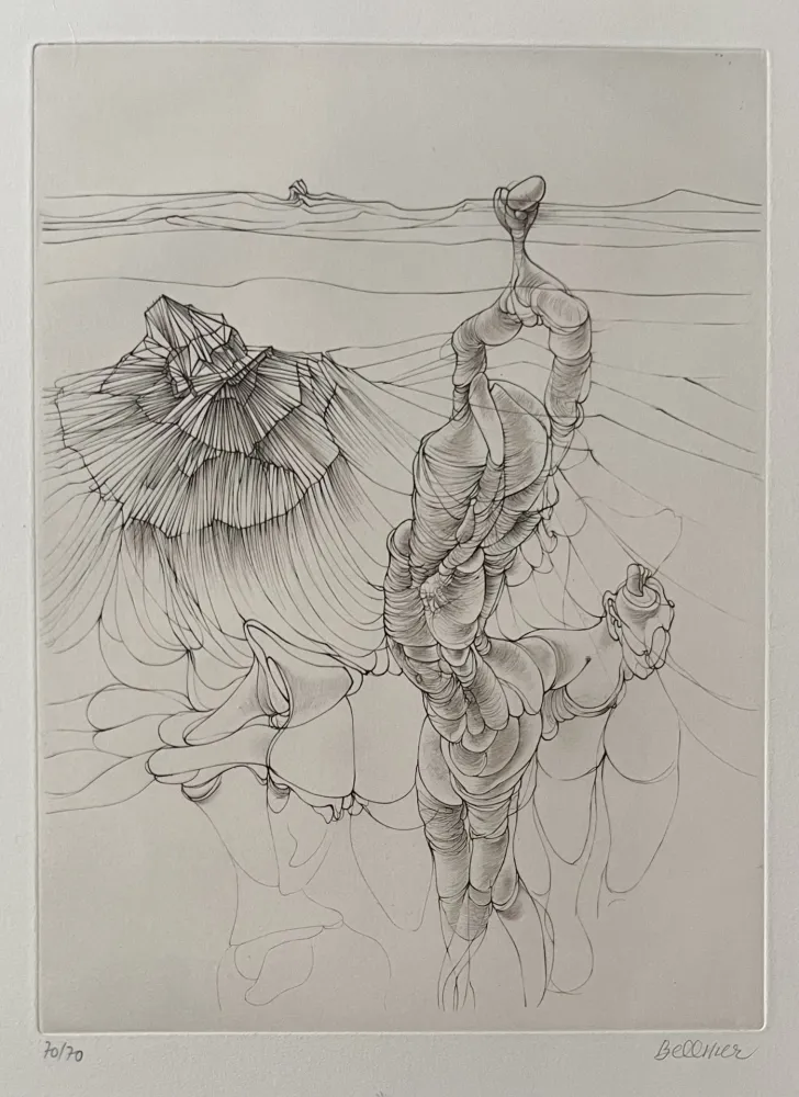Água-Forte E Água-Tinta Bellmer - Analogies 3, 1971