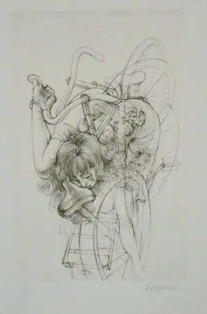 Água-Forte E Água-Tinta Bellmer - Bicyclette