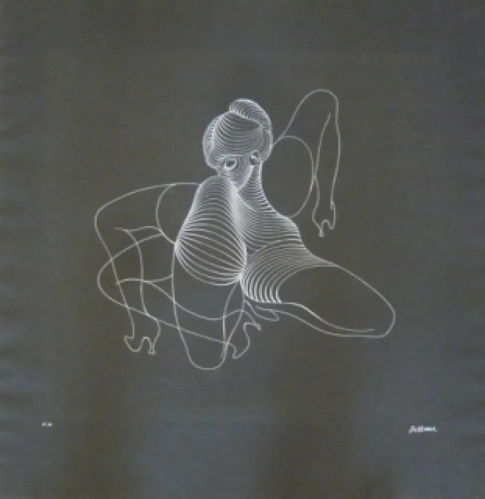 Gravura Bellmer - Céphalopode double