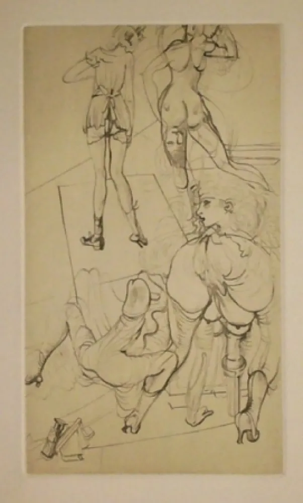 Água-Forte Bellmer - Gravure inedite