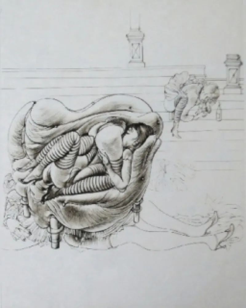 Água-Forte E Água-Tinta Bellmer - Initiation à la sexualité