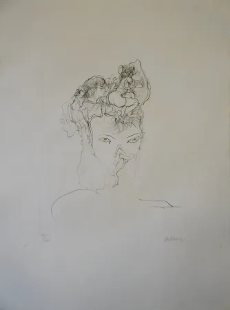 Gravura Bellmer - Jeune-fille