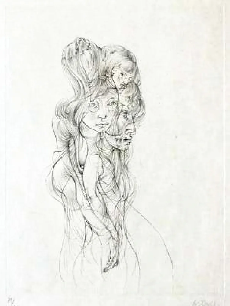 Ponta-Seca Bellmer - Jeunes filles