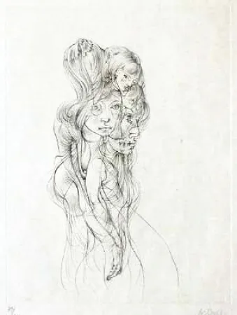 Ponta-Seca Bellmer - Jeunes filles