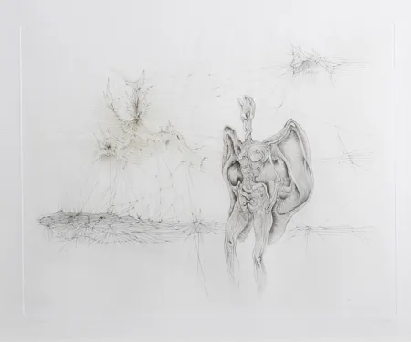 Gravura Bellmer - La Chauve-Souris