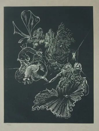 Água-Forte Bellmer - La demande en marriage