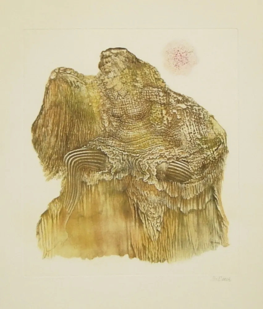 Gravura Bellmer - La Pauvre Ann