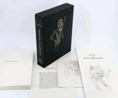 Livro Ilustrado Bellmer - Lautréamont. LES CHANTS DE MALDOROR. Eaux-fortes originales de Hans Bellmer (1971)