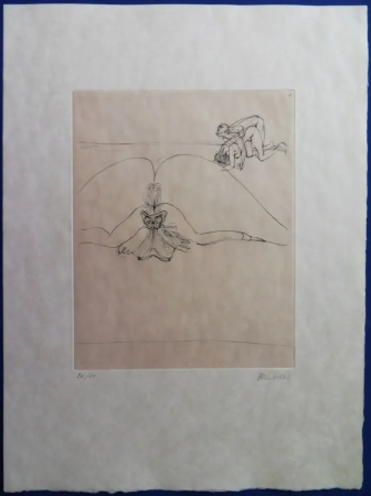 Gravura Bellmer - Le corps s'offre