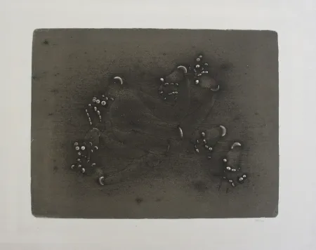 Litografia Bellmer - Les Mains Articulées