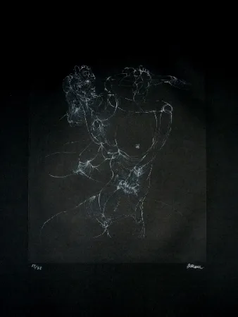 Água-Forte Bellmer - L'inceste