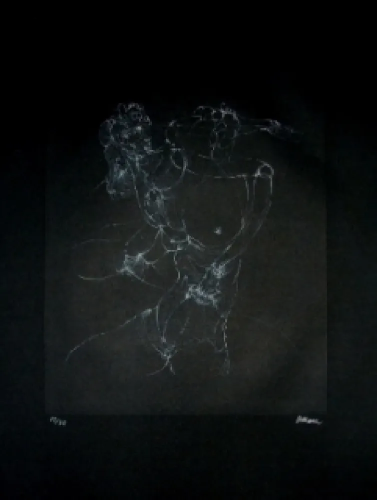 Água-Forte Bellmer - L'inceste