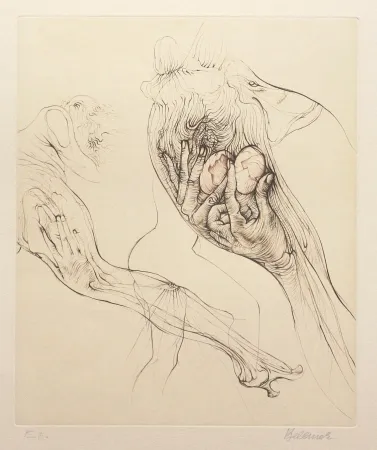 Gravura Bellmer - L'Oeuf