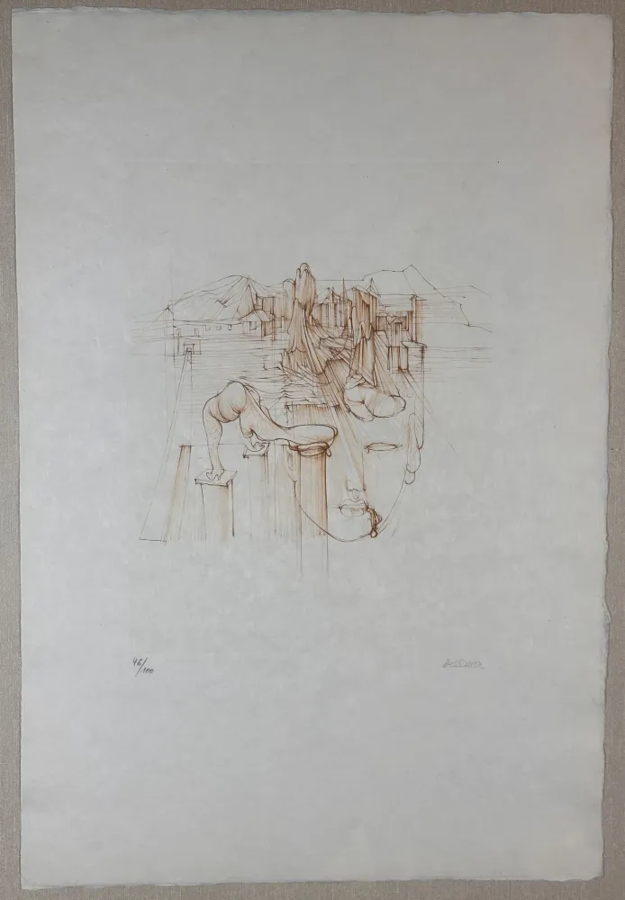 Gravura Bellmer - L'Usine