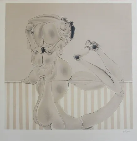 Litografia Bellmer - Marionnette