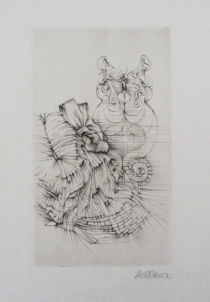 Água-Forte E Água-Tinta Bellmer - Métamorphose (Papillon)