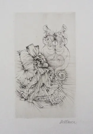 Água-Forte E Água-Tinta Bellmer - Métamorphose (Papillon)