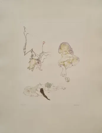 Água-Forte E Água-Tinta Bellmer - Miroir des songes 