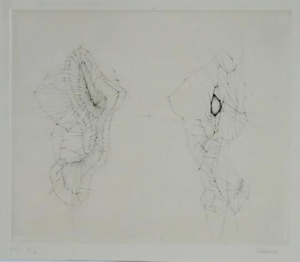 Água-Forte E Água-Tinta Bellmer - Mon arrestation du 26 août