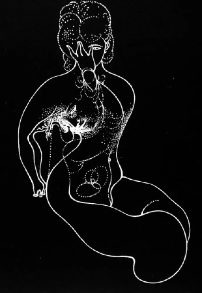 Água-Forte Bellmer - Nu  