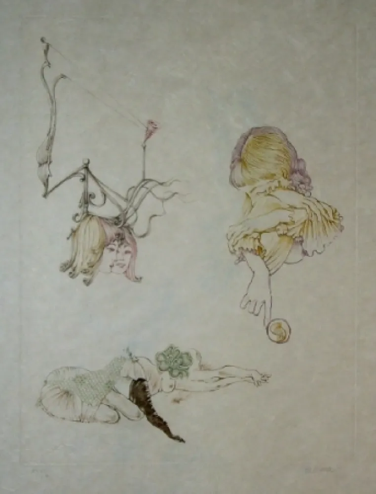 Água-Forte E Água-Tinta Bellmer - Oeillades ciselées 9