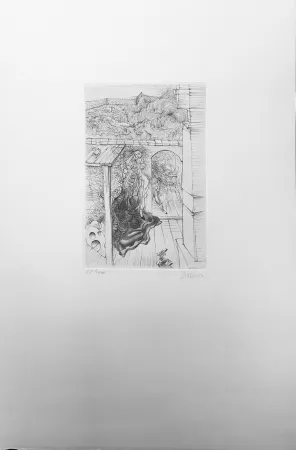 Água-Forte Bellmer - Retable (1971)