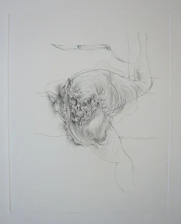 Água-Forte Bellmer - Sans titre