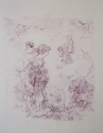 Água-Forte Bellmer - Sans titre