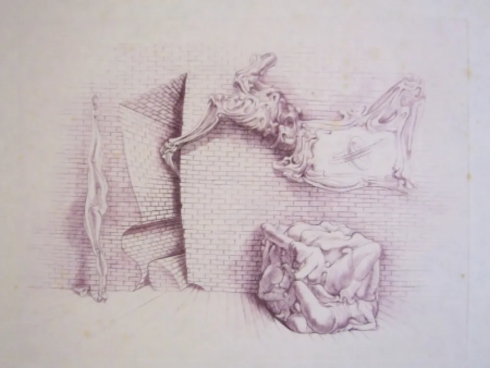 Água-Forte Bellmer - Sans titre