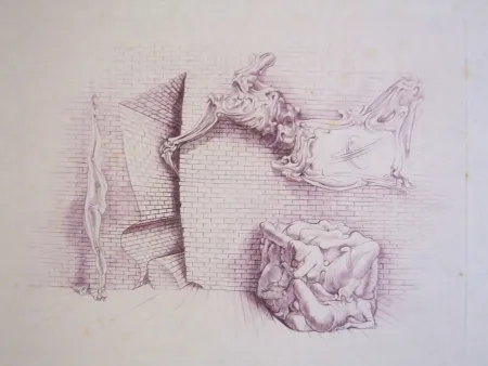 Água-Forte Bellmer - Sans titre