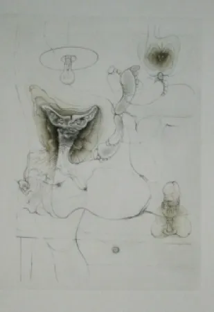 Água-Forte E Água-Tinta Bellmer - Sans titre