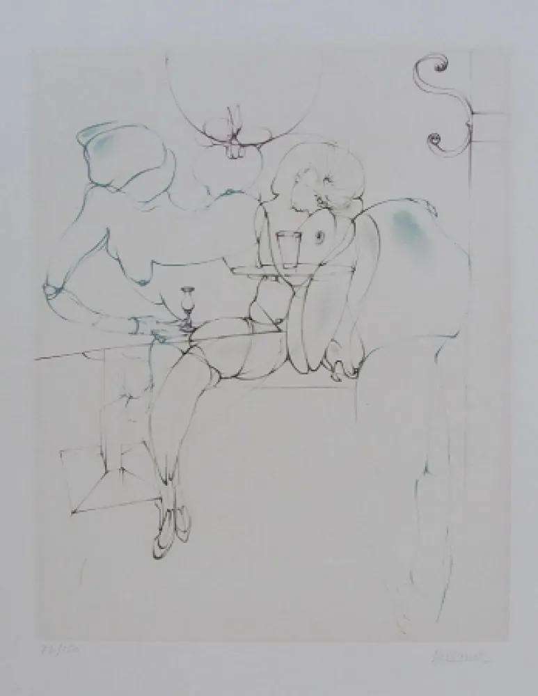 Água-Forte Bellmer - Senza titolo