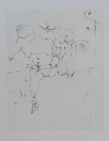 Água-Forte Bellmer - Senza titolo