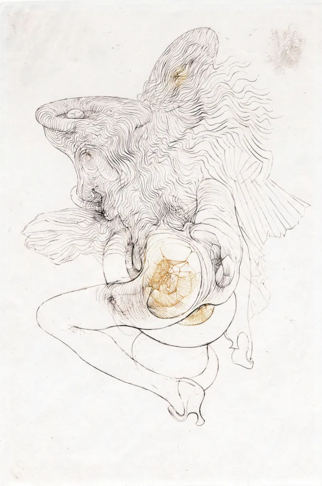 Água-Forte E Água-Tinta Bellmer - SUITE EN COULEURS DES 6 GRAVURES POUR 