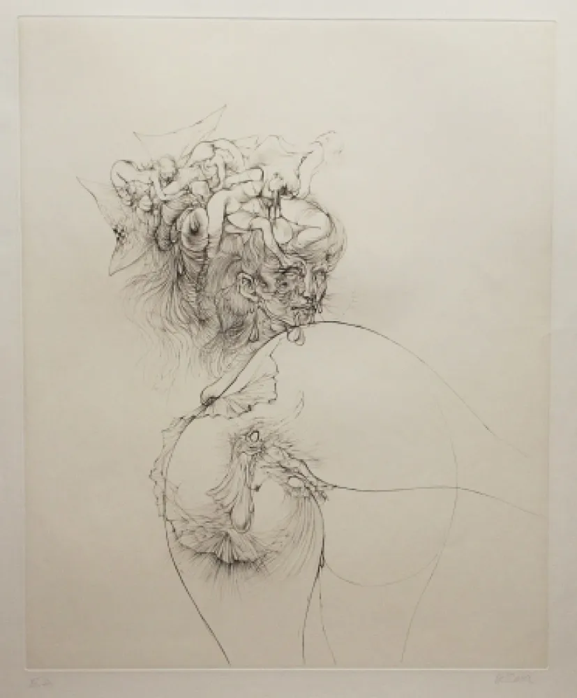 Água-Forte E Água-Tinta Bellmer - Titre inconnu