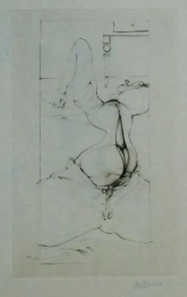 Água-Forte Bellmer - Variations autour de Madame Edwarda