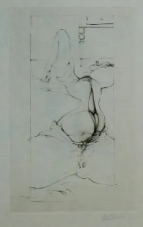 Água-Forte Bellmer - Variations autour de Madame Edwarda