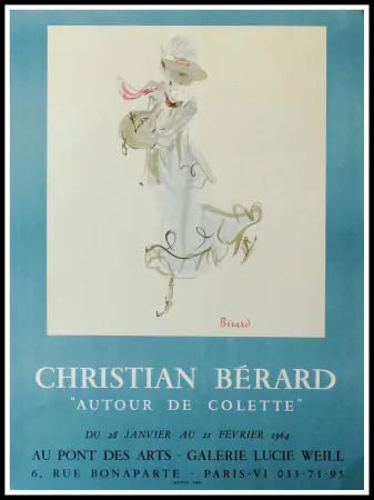 Cartaz Berard - GALERIE LUCIE WEILL - ATOUR DE COLETTE