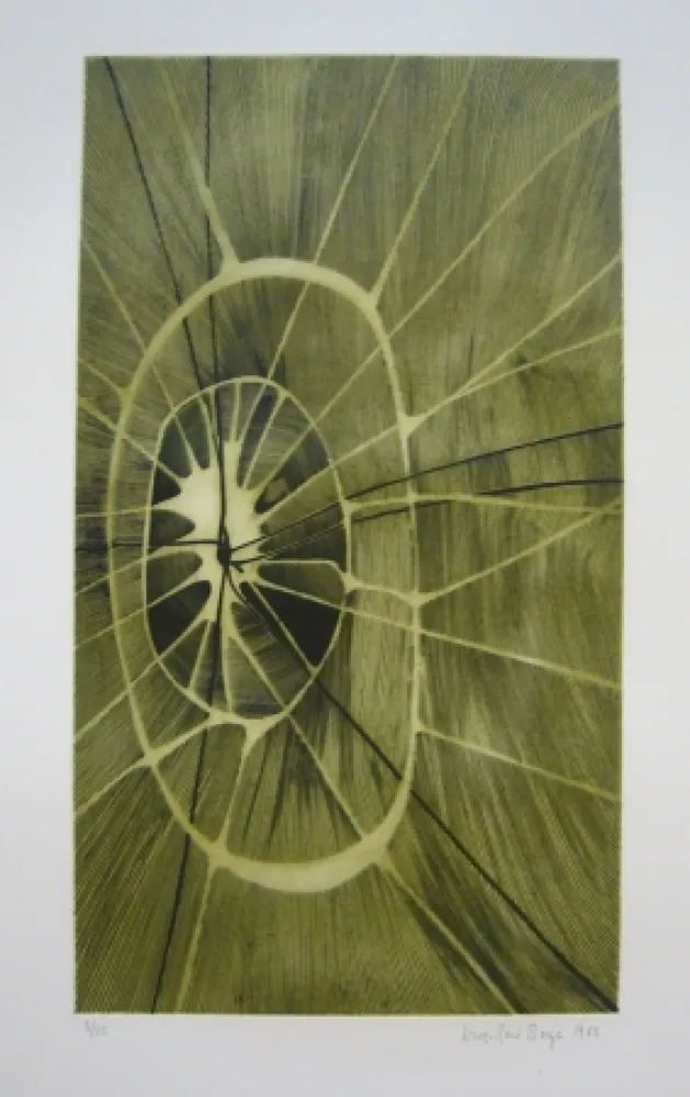 Gravura Berge - Soleil 1962