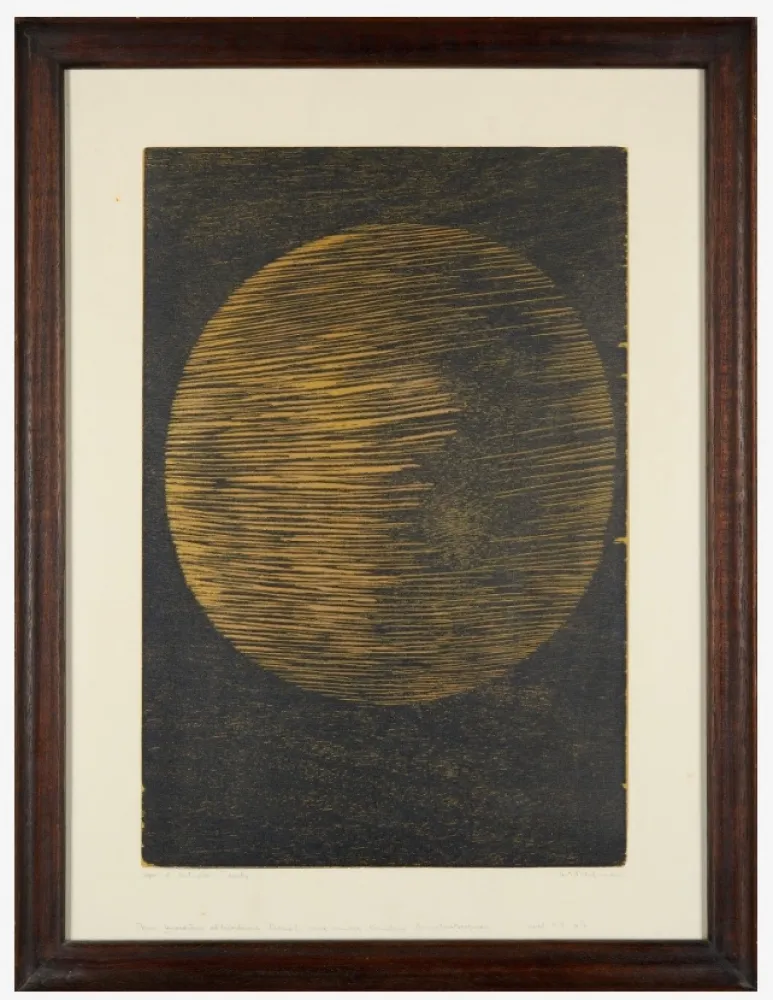 Xilogravura Bergman - Astre