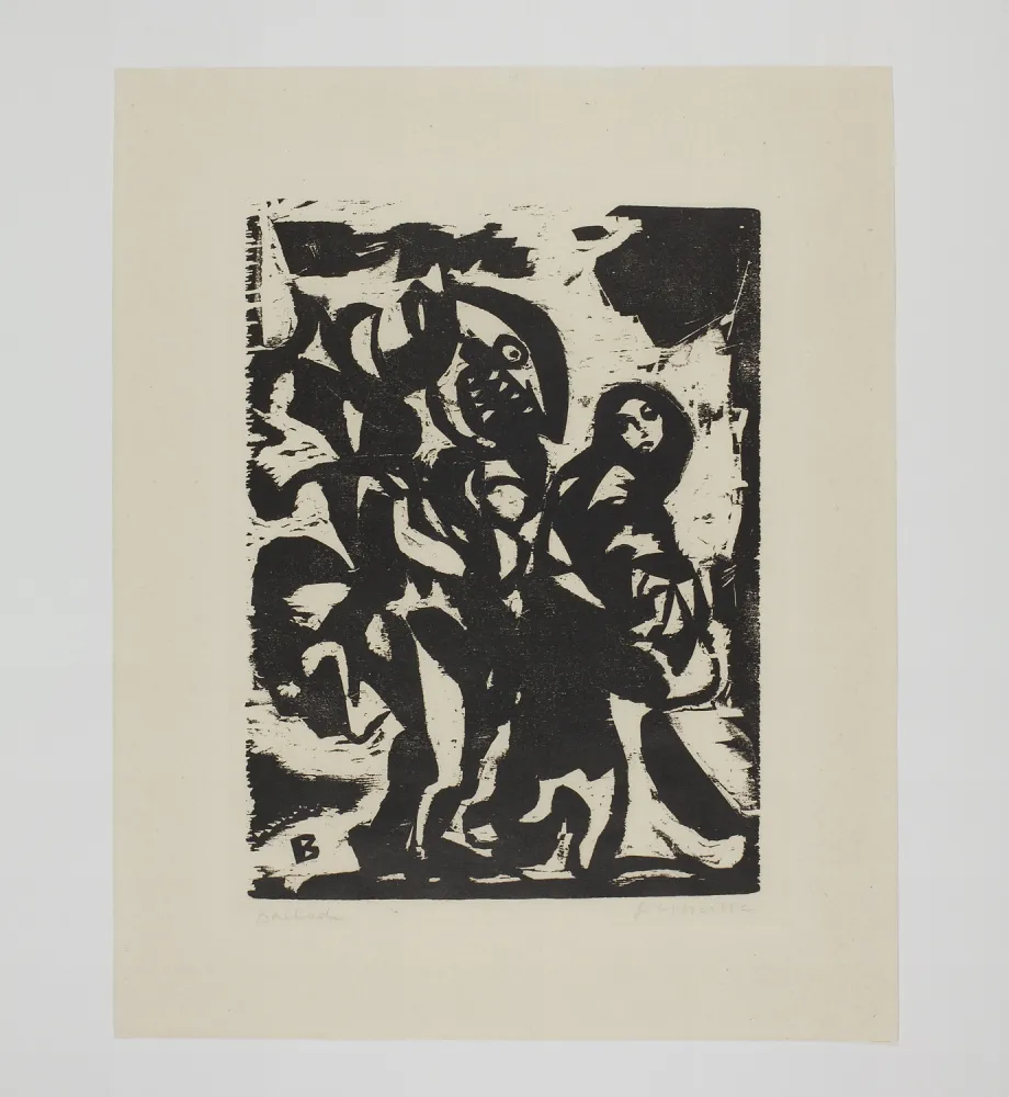 Xilogravura Berke - Ballade (Ballad)