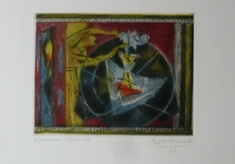 Gravura Bertholle - Sans titre