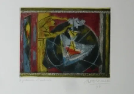 Gravura Bertholle - Sans titre