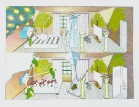 Litografia Bertholo - Sans titre