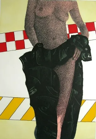 Água-Forte E Água-Tinta Bertini - Nudo